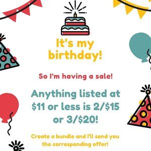 Updated my sale to a new theme! Come check it out!